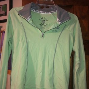 Pink yoga pullover